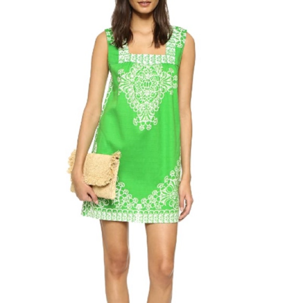 Green Tracy Reese dress xs
